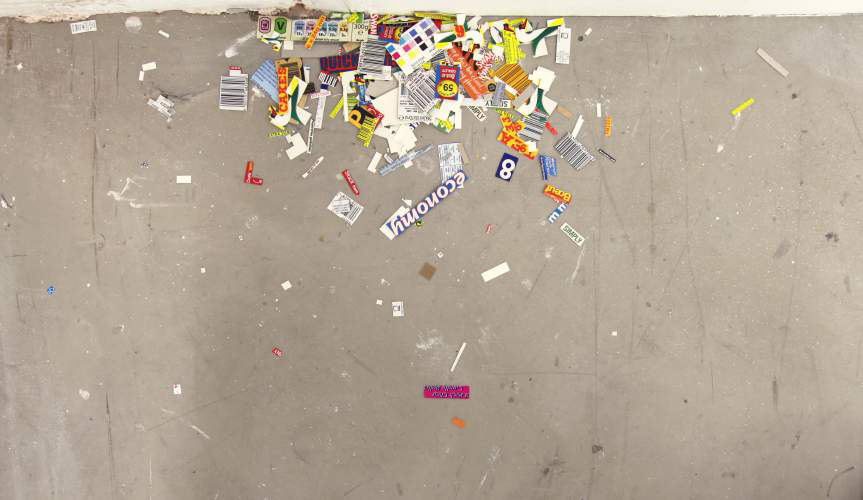 (STUDY FOR ‘A WORDLESS CITY’) WHERE NO ONE SPEAKS, READS NOR …